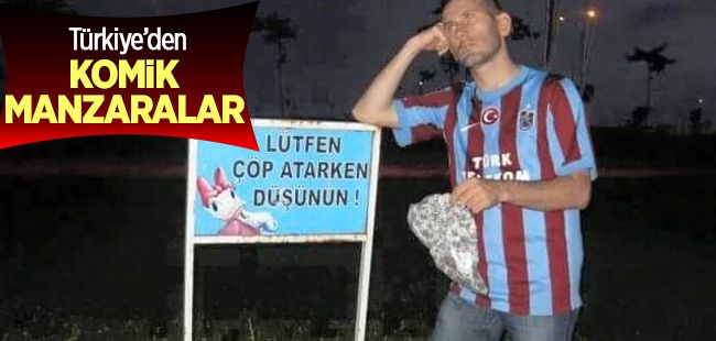 Türkiye'den komik manzaralar